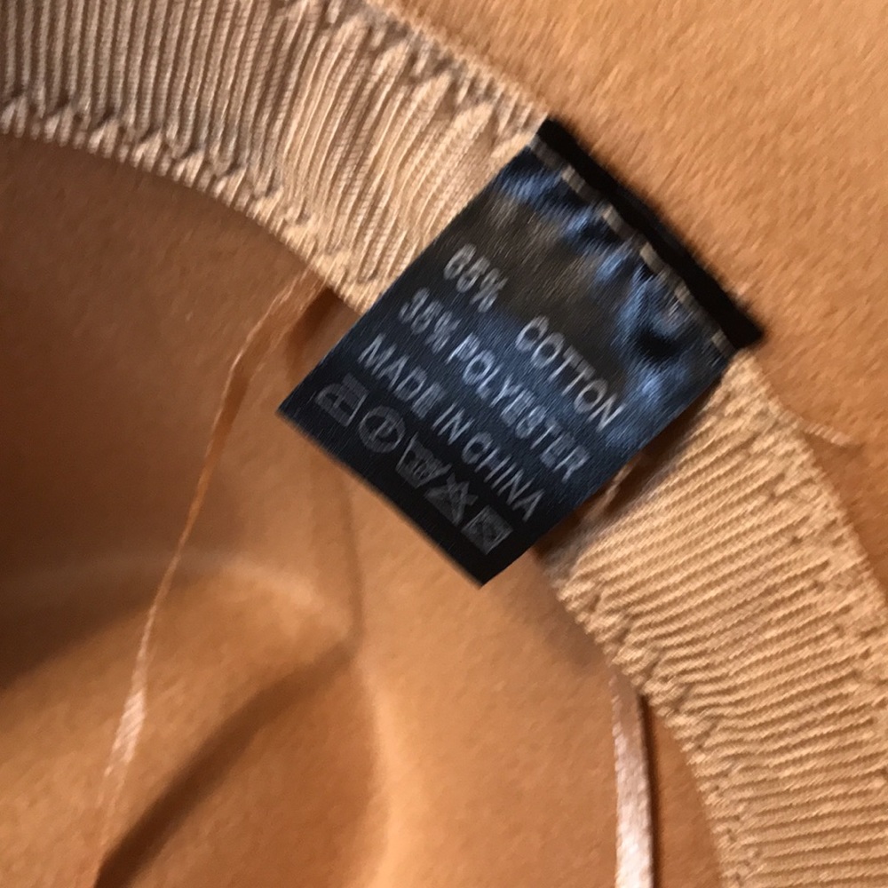 Camel Color Hat. Adjustable String - image 3